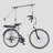 Steel Ceiling Bike Rack