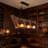 6 - Light Dimmable Geometric Chandelier