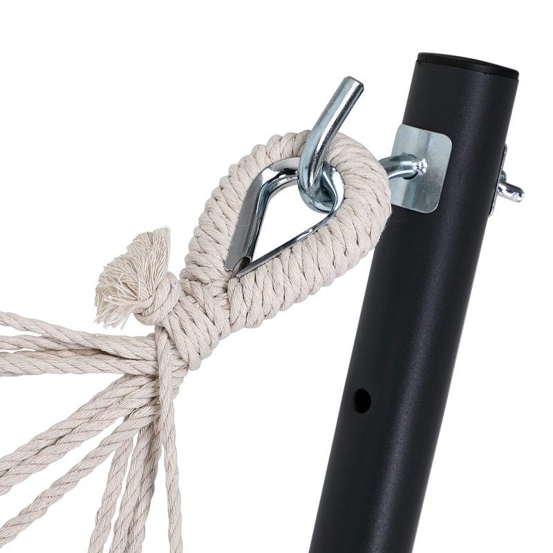 Arseniy Spreader Bar Hammock with Stand, Green/Blue