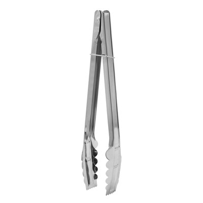 A chopper Stainless Steel All-Purpose Tongs With Ring 9/12 Inches Stainless Steel Serving Salad Pasta Serving Ring Neatly Storage Dishwasher Safe Kitchen Tool