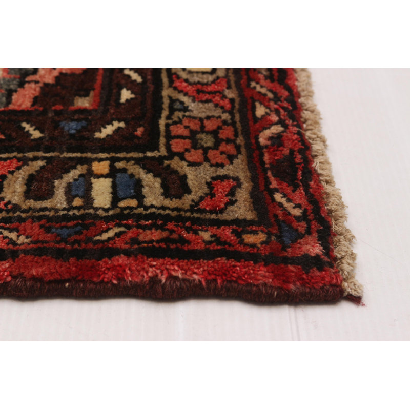 Tapis de couloir unique en laine 3 pi 1 po x 9 pi 5 po Aristeidis