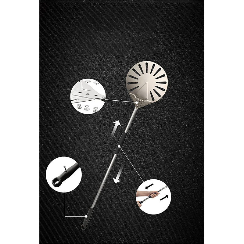 Belfry Kitchen Kaley Aluminized Steel 23cm Pizza Peel