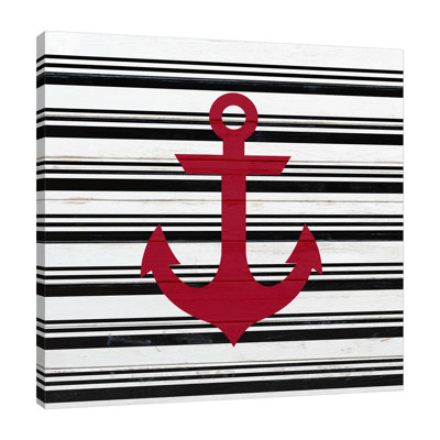 "Anchor Compass 1" par Kimberly Allen, impression sur toile tendue