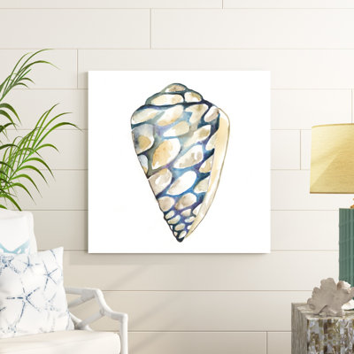«Aquarelle Shells III», peinture sur toile