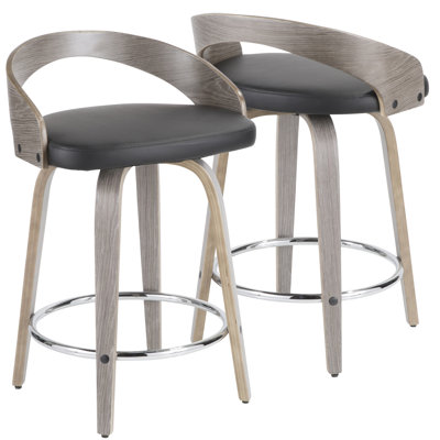 Tabouret pivotant 2 pièces Minda
