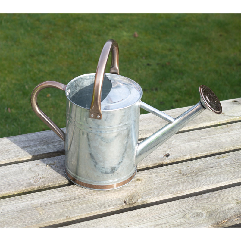 Brambly Cottage Sprinkler Watering Can 4 litre , Silver/Bronze