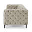 Ghaleb 237Cm Velvet Square Arms Sofa-631652540-631652530