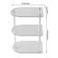 Plastic Makeup Organiser