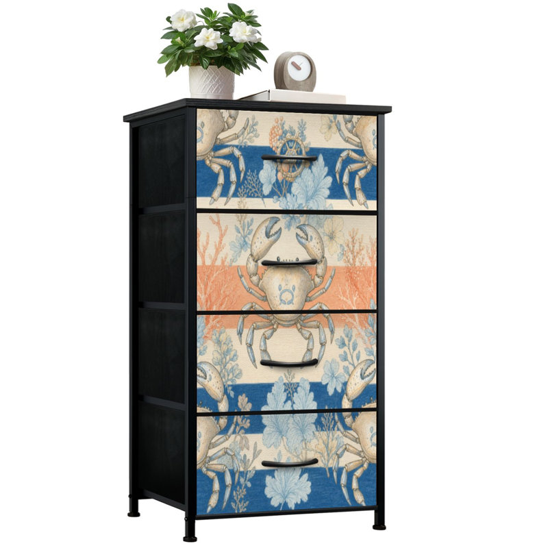 Commode verticale 4 tiroirs