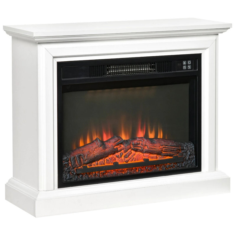 Poêle électrique Rhiver 31 po, Blanc