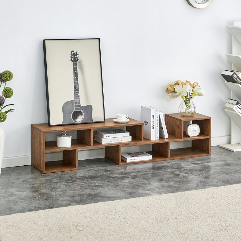 Versatile Cube TV Stand with Open Storage and Customizable Design for Living Room