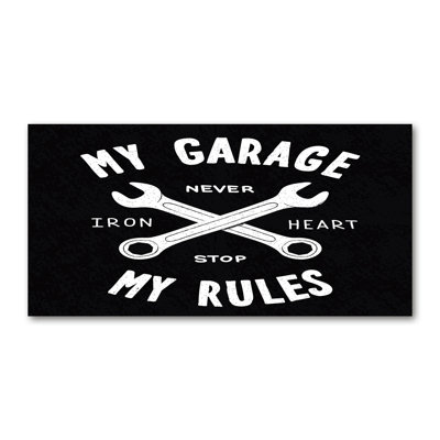 My Garage - Wrapped Canvas Print