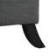 Fauteuil inclinable manuel à oreilles. Avec table d'appoint pliable-29851186