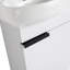 Meuble-lavabo à fermeture en douceur avec lavabo-9818413