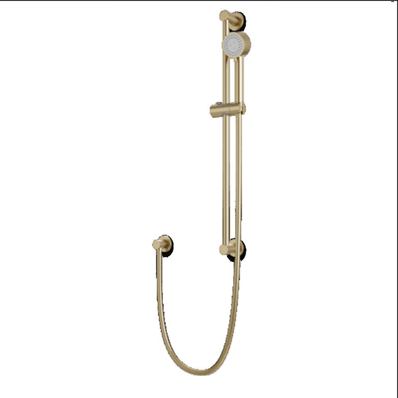 Pomme de douche coulissante 1,8 GPM GPM, Laiton satiné