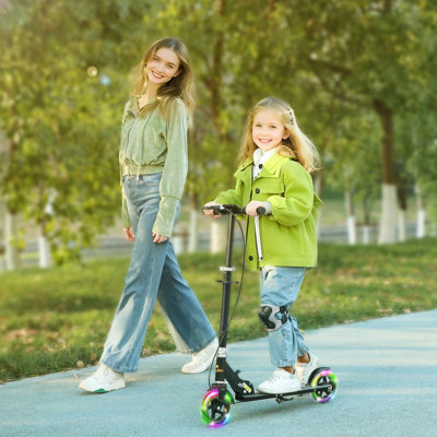Scooter for Kids Ages 3-8, Adjustable Kick Scooters w/ Light Up Wheels