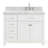 Macnair 42" Single Bathroom Vanity with Carrara White Marble Top-85364225