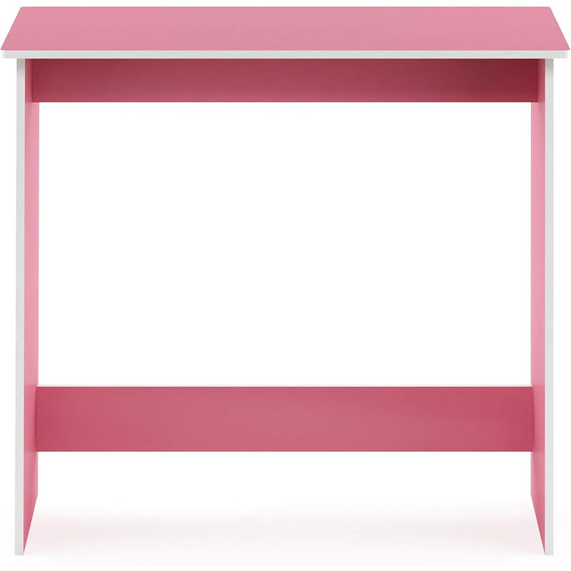 Simplistic Study Table, Pink, 15.5 In