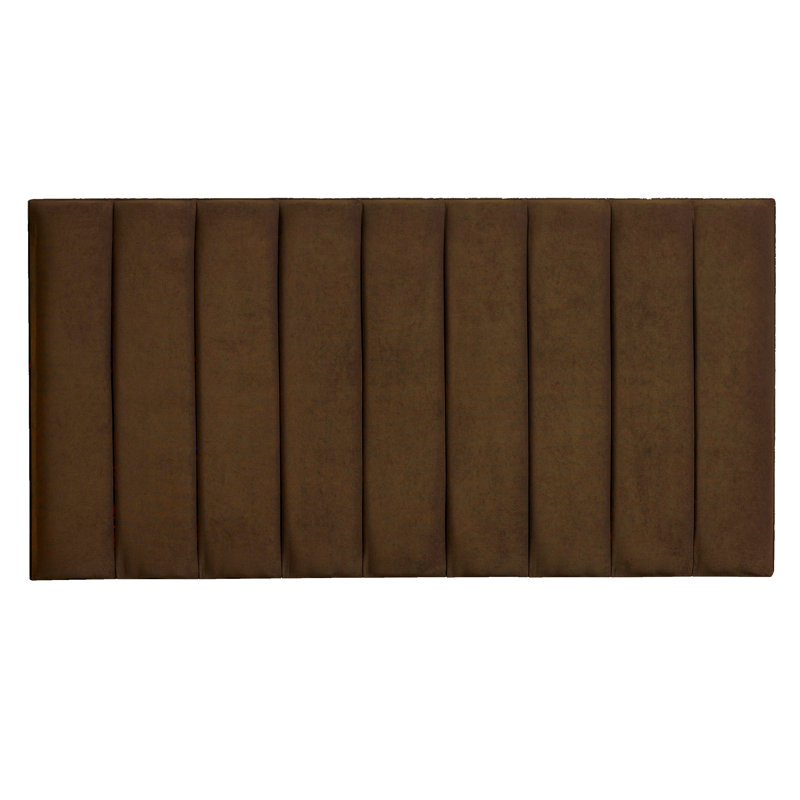 Elyse Upholstered Headboard, Brown, Single (3')