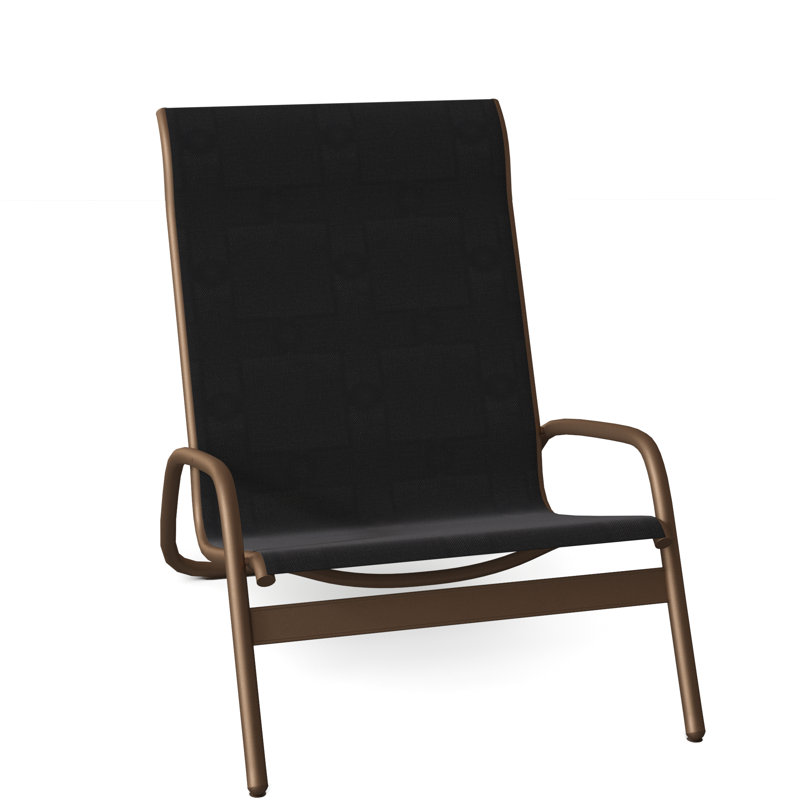 Beach Chair, Textured Kona, Black 5D Sunbrella®
