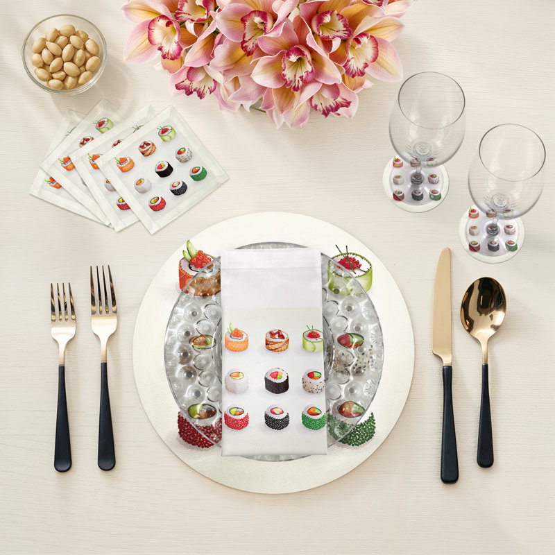 Sushi Zen 16" Vinyl Placemat