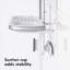 OXO GG COMPACT ALUMINUM SHOWER CADDY