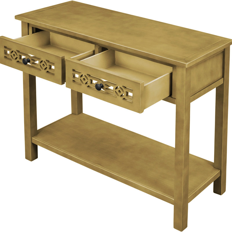 Console 30,02 "en bois massif