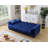 Full 82.7'' Wide Velvet Biscuit Back Convertible Sofa with Storage-1387275200-1387275211