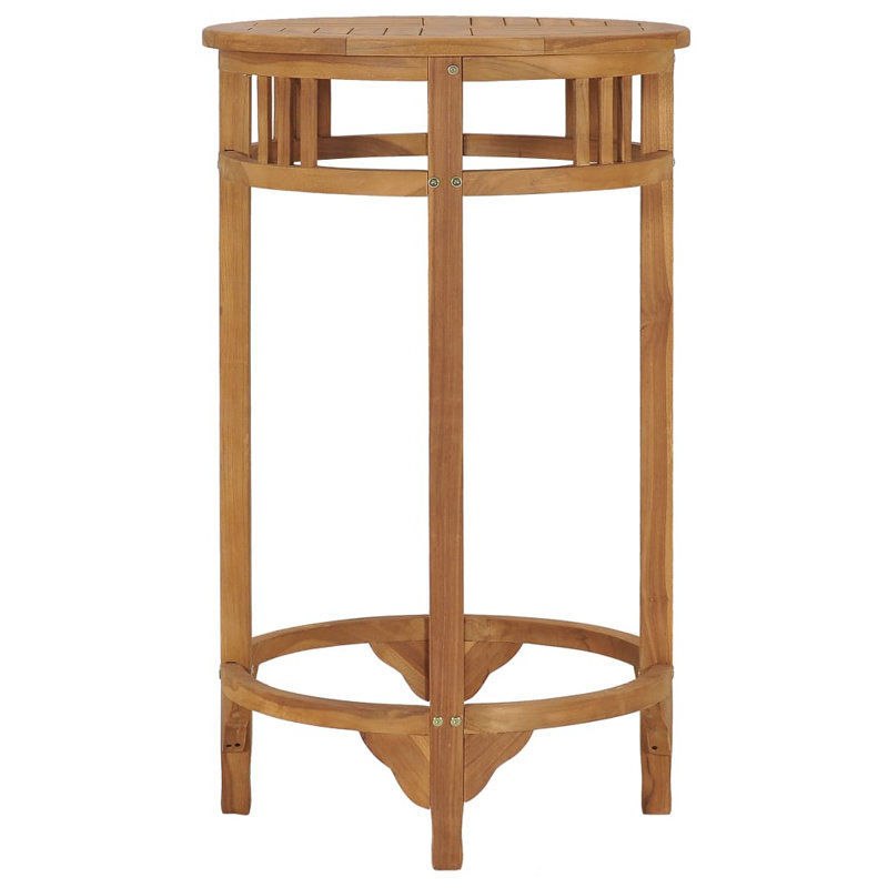 Dallon Teak Round Solid Wood Dining Table