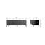 Unfinished TV Stand for TVs up to 55"-657822361