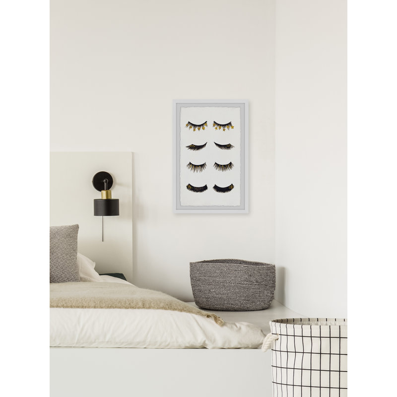 Assorted Eyebrows - Single Picture Frame Painting, 61cm H x 41cm W