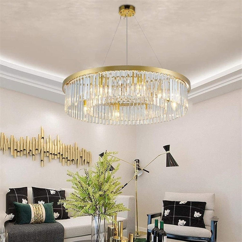 6-Light Drum Chandelier