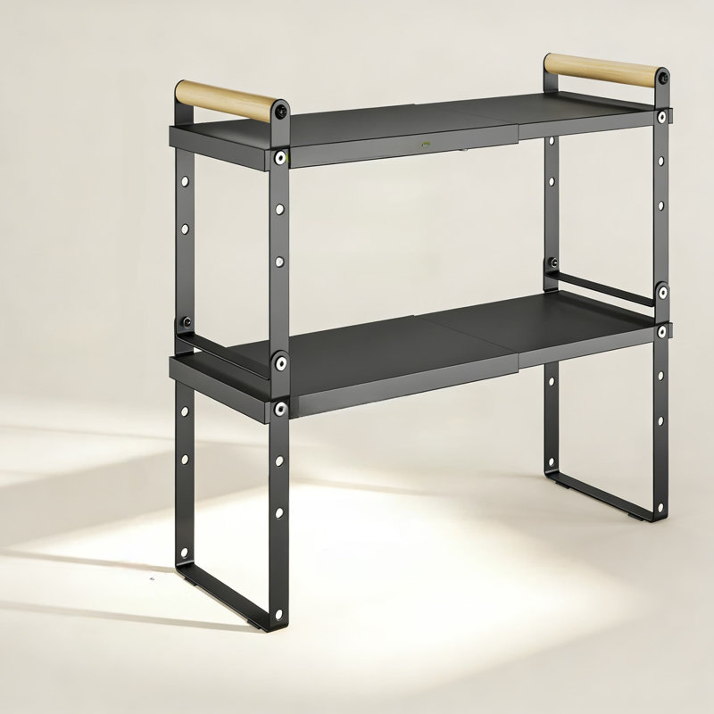 Tablette de rangement extensible et empilable