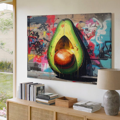 Impression sur toile, art mural graffiti