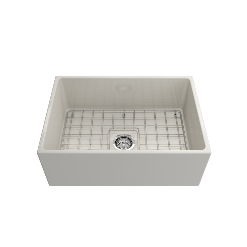 27'' L Kitchen Sink, Biscuit