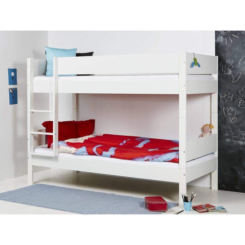 Hettie Bunk Bed with Built-in Ladder Included