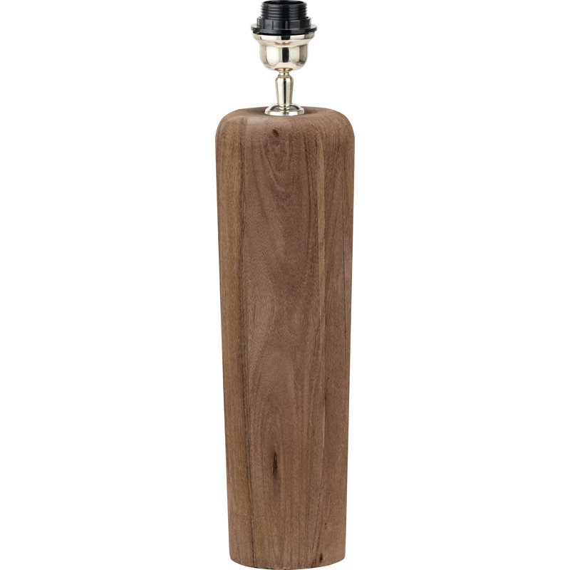 Wood Lamp Base Lamp, 39cm H x 11cm W x 11cm D