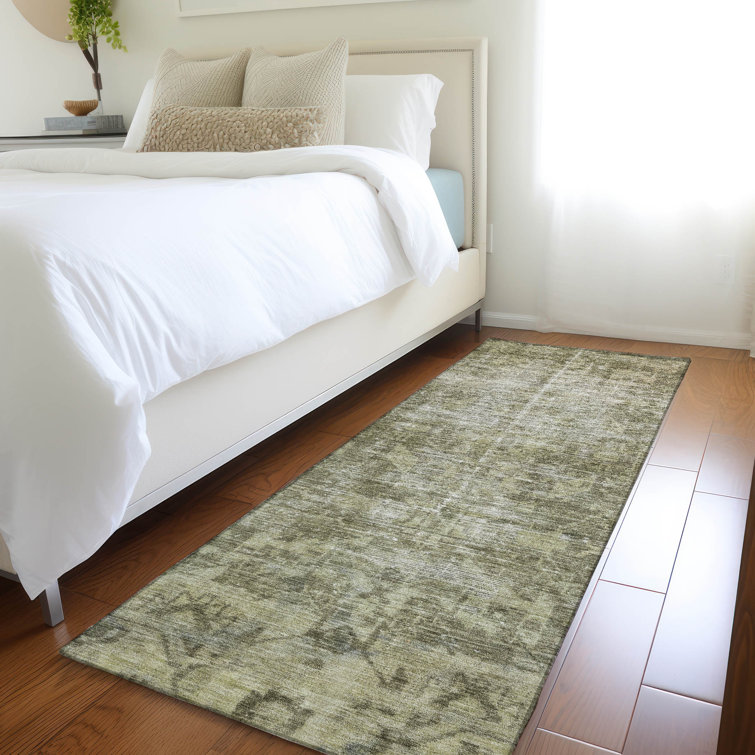 Machine Washable Indoor/Outdoor Christain ACN1228 Rug