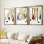 Christmas Holiday Art CDVII - Impression encadrée sur mesure de qualité supérieure - 3 pièces-1581571606-1581571610