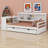 Modern Corner Daybed with Desk, Charging Station, Storage Drawers & Shelves-2087090984
