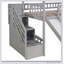 Twin Loft Bed With Two Drawers And Slide, House Bed With Slide-1715169165