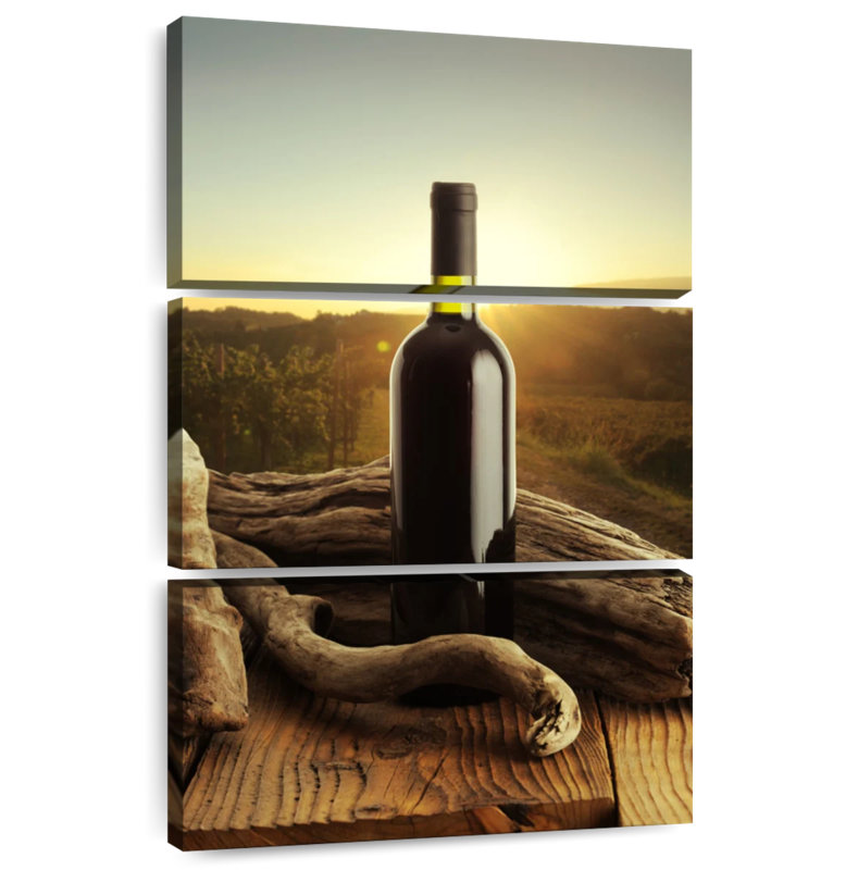 Vin rouge Yarlin Vineyard, H 65 po x l 42 po