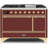 ILVE Majestic II Series 48 inch Dual Fuel Range with 8 Sealed Burners, Griddle (Solid Door)-64707734-64707737
