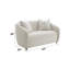 Causeuse avec 3 coussins Renit-1424172457