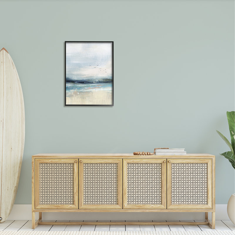 Art de giclée encadrée par Mouette, Giclée encadrée noir minuit, H 30 po x l 24 po x P 1,5 po