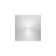 Honesty 10" Single-Function Wall or Ceiling-Mount Square Rainhead, Square Rain Showerhead 2.5 GPM