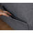 79.75"Linen Convertible Sleeper Sofa With Side Pocket
