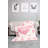 Xoxo Heart Pattern Luxury Soft Throw Blanket - PINK