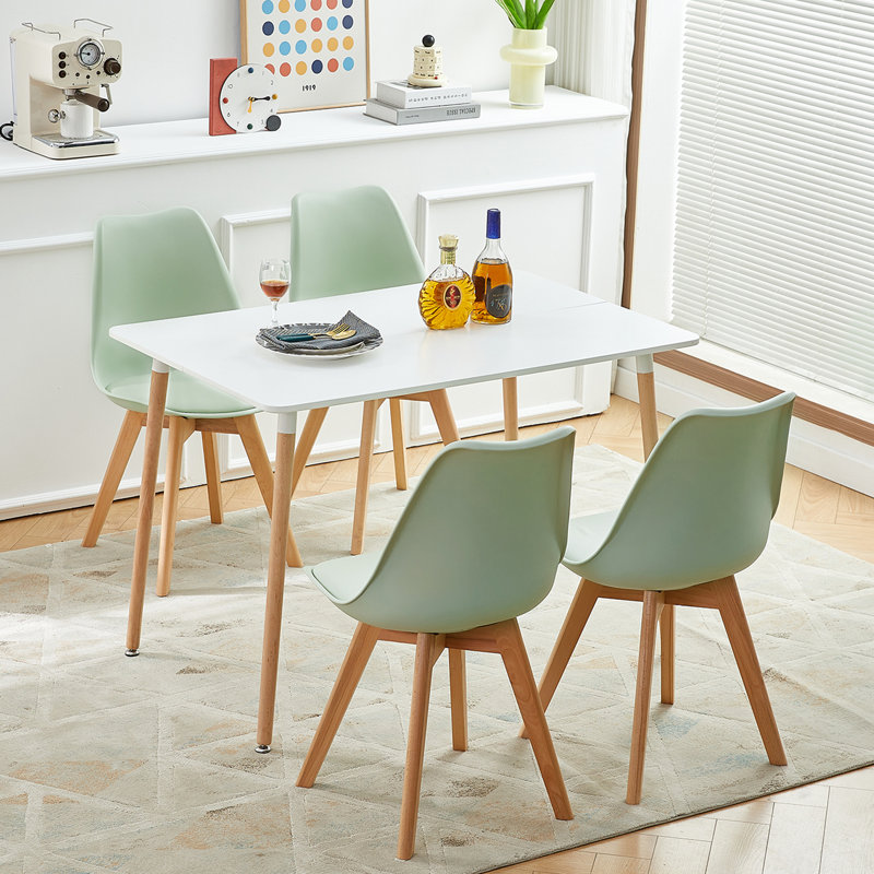 Benno 4 - Person Dining Set, Tea Green