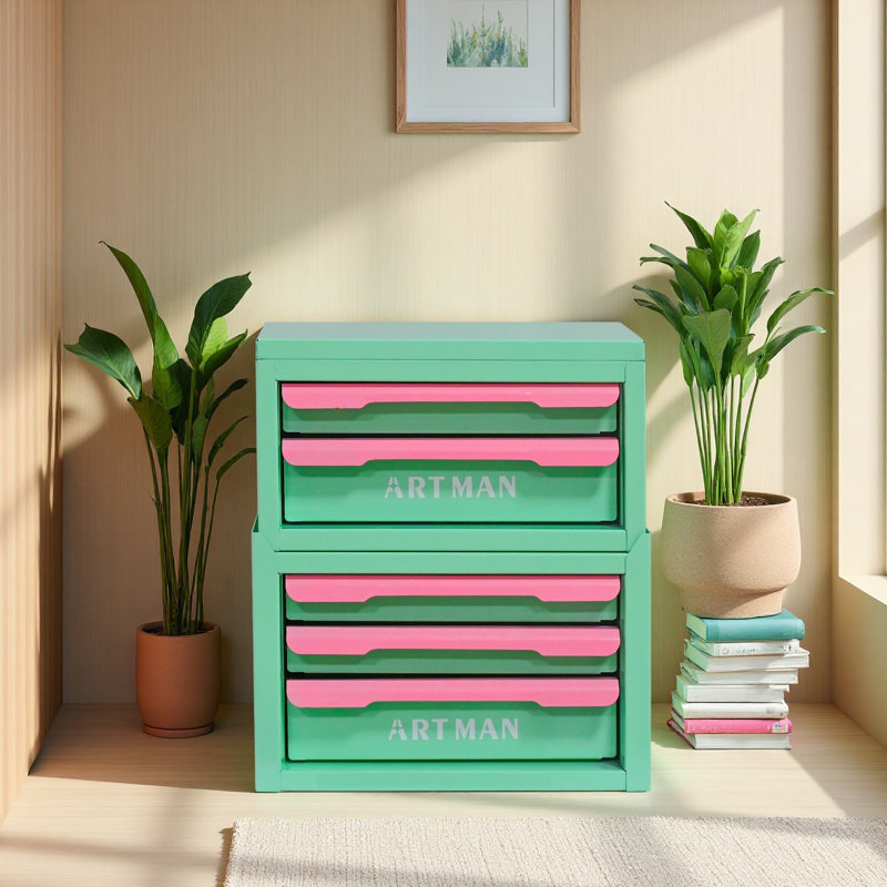 Boîte de rangement de bureau de style tiroir, outil magique d'organisation de poste de travail de bureau, support de rangement de bureau